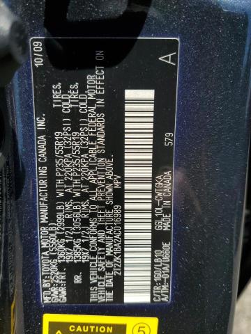 2010 Lexus Rx 350 VIN: 2T2ZK1BA2AC016989 Lot: 58617624