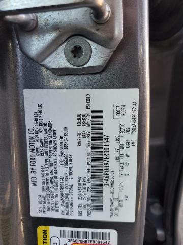 VIN 3FA6P0H97ER301547 2014 Ford Fusion, SE no.12