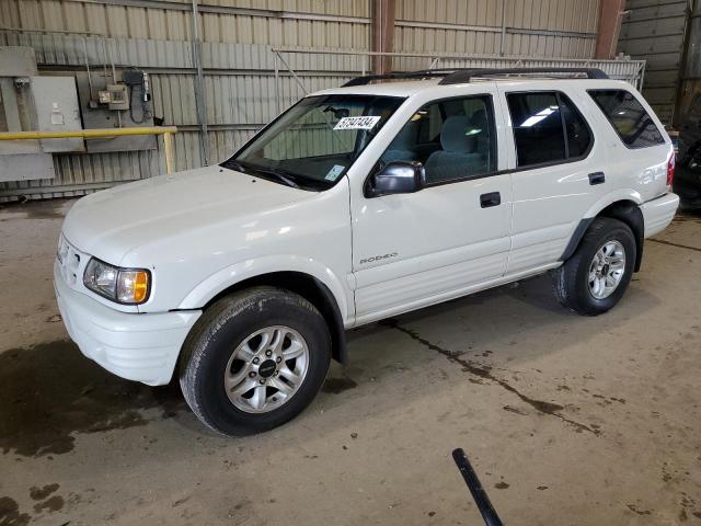 ISUZU RODEO S 2002 white  gas 4S2CK58W724316668 photo #1