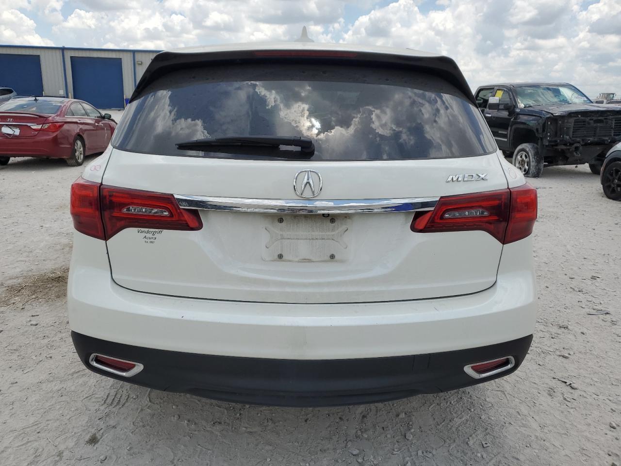 5FRYD3H42GB019255 2016 Acura Mdx Technology