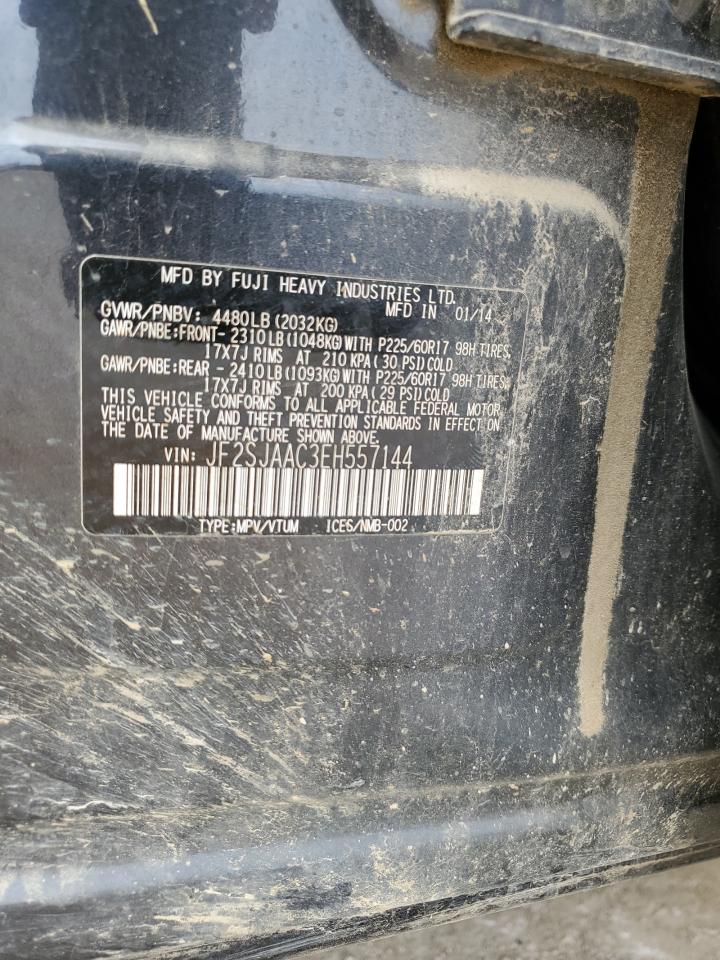 JF2SJAAC3EH557144 2014 Subaru Forester 2.5I