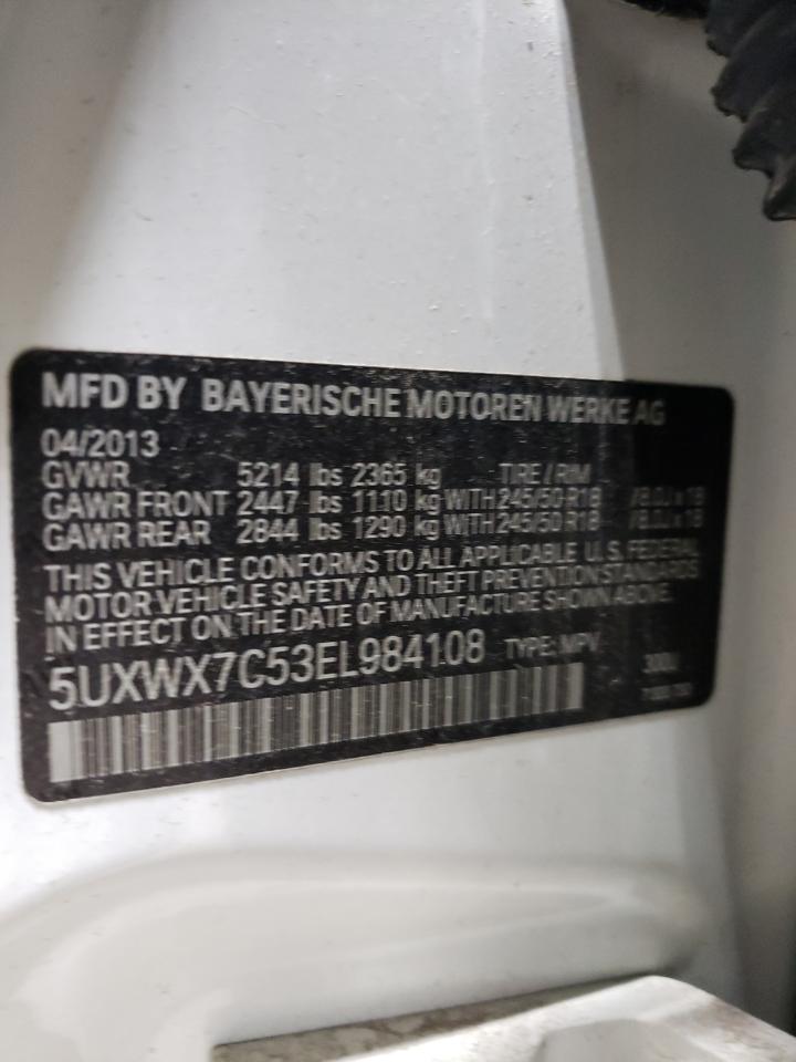 5UXWX7C53EL984108 2014 BMW X3 xDrive35I