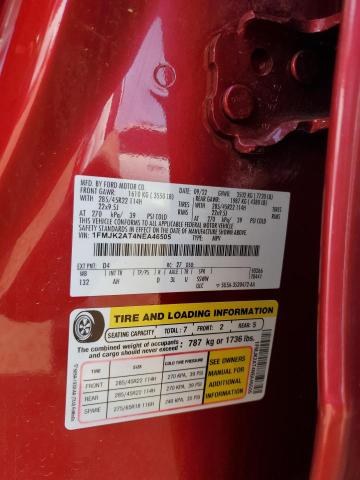 2022 Ford Expedition Max Limited VIN: 1FMJK2AT4NEA46505 Lot: 59426254