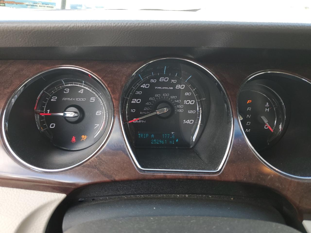 1FAHP2FW4CG110749 2012 Ford Taurus Limited