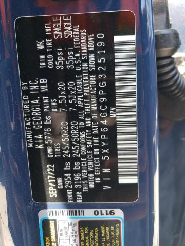 2023 KIA TELLURIDE - 5XYP64GC9PG325190