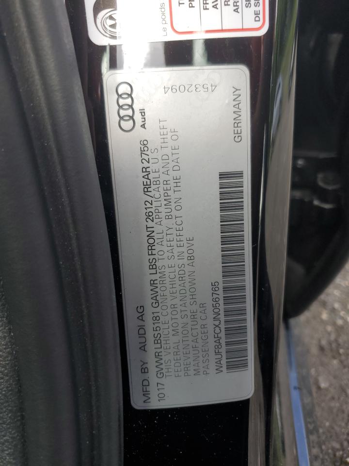 2018 Audi A6 Premium vin: WAUF8AFCXJN056765