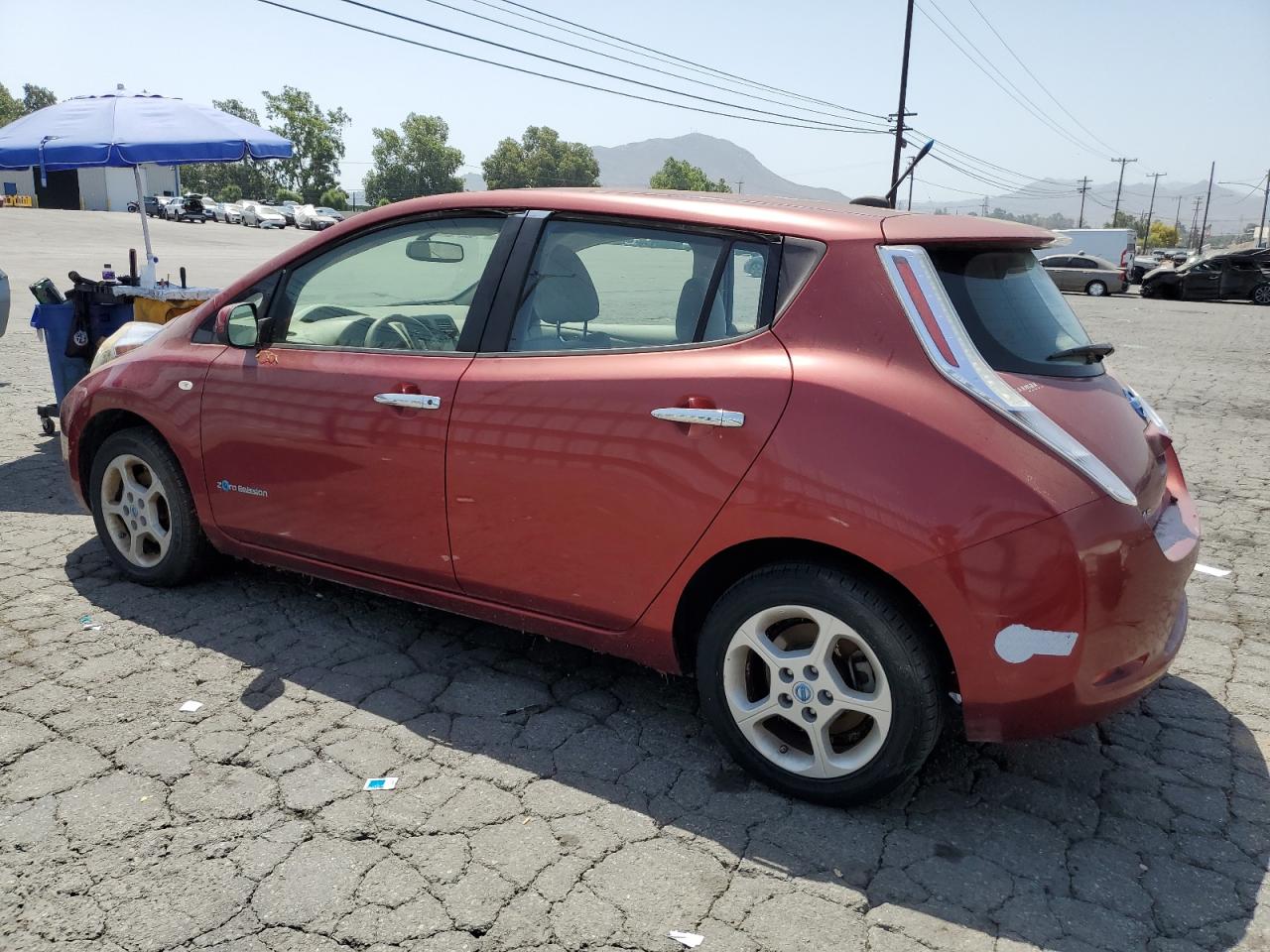 2012 Nissan Leaf Sv vin: JN1AZ0CPXCT019518