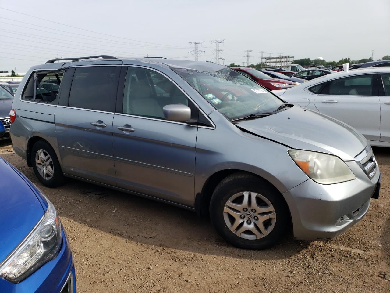 5FNRL38497B136341 2007 Honda Odyssey Ex