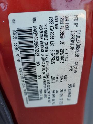 2006 Chrysler Town & Country VIN: 1A4GP45R26B656569 Lot: 57695624