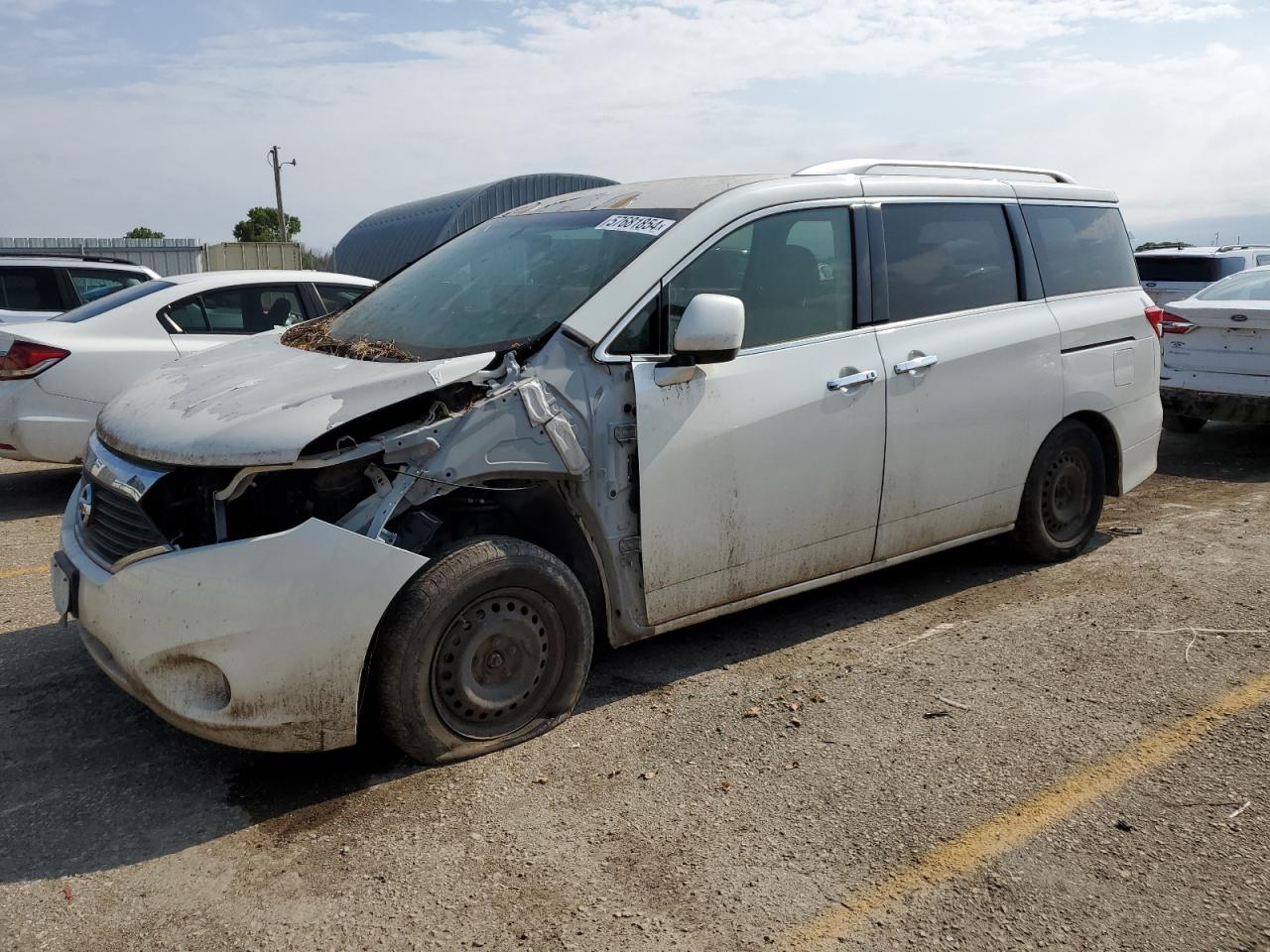 2012 Nissan Quest S vin: JN8AE2KP5C9041028