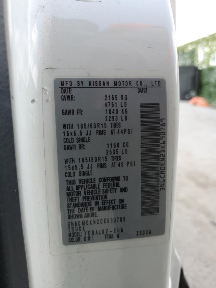 3N6CM0KN2DK690789 2013 Nissan Nv200 2.5S