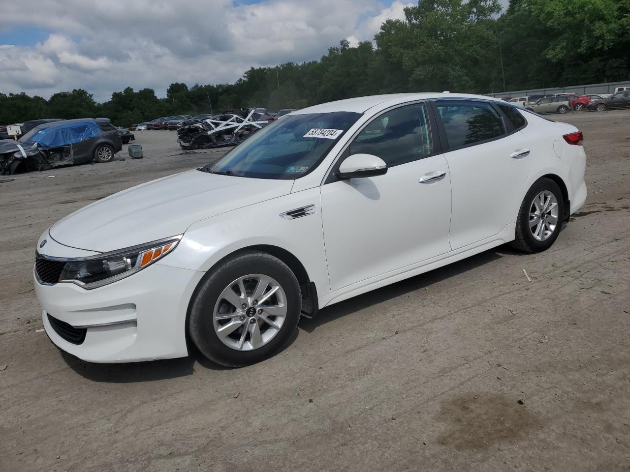 2016 Kia Optima Lx vin: 5XXGT4L36GG057069