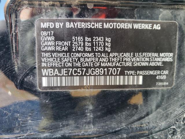 2018 BMW 540 XI - WBAJE7C57JG891707