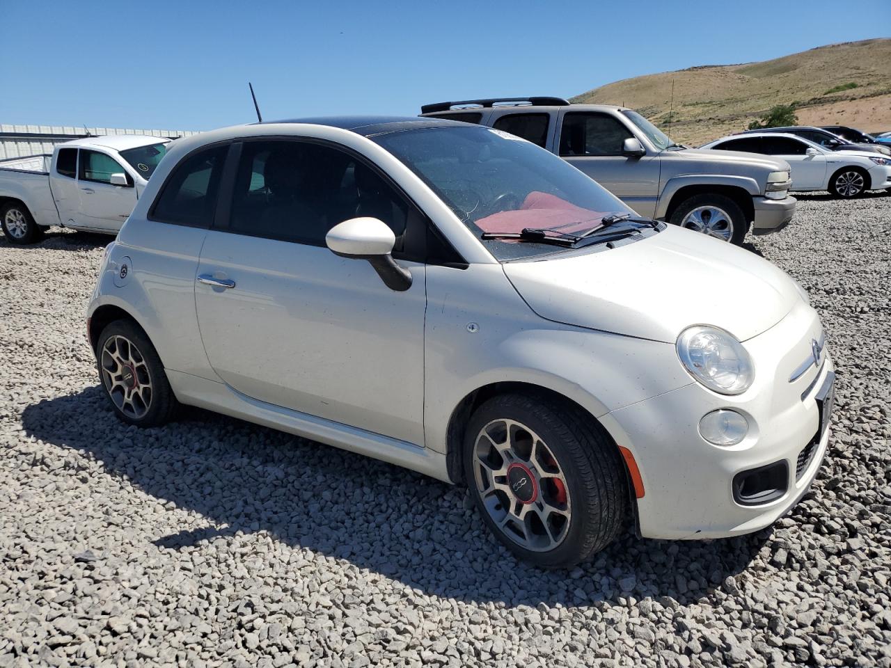 2013 Fiat 500 Sport vin: 3C3CFFBR0DT563072