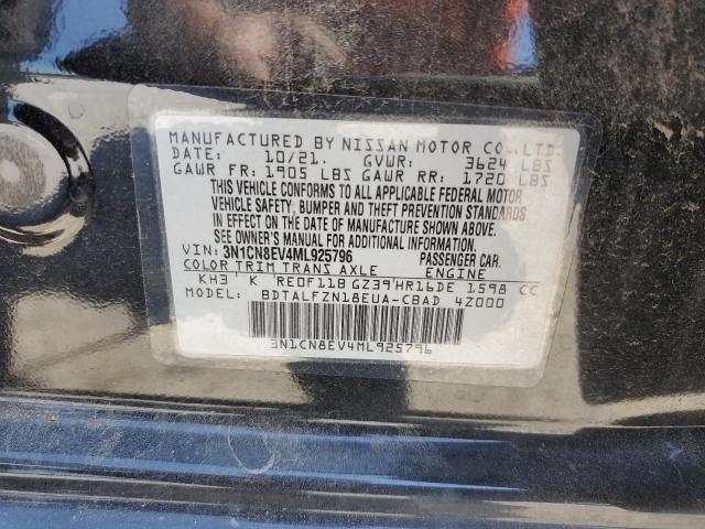 2021 NISSAN VERSA SV - 3N1CN8EV4ML925796