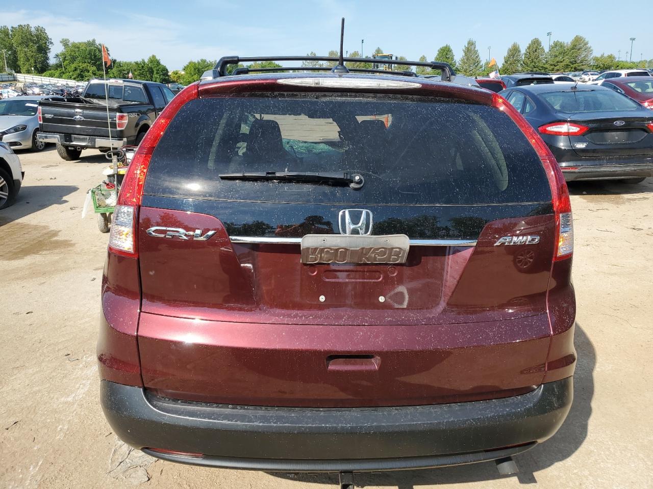 2013 Honda Cr-V Exl vin: 5J6RM4H79DL054951