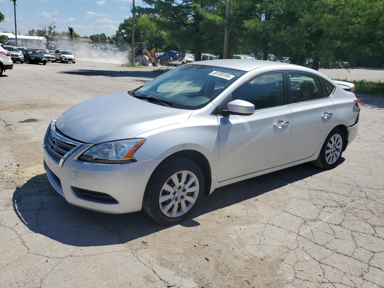 2014 Nissan Sentra S vin: 3N1AB7AP3EL679357