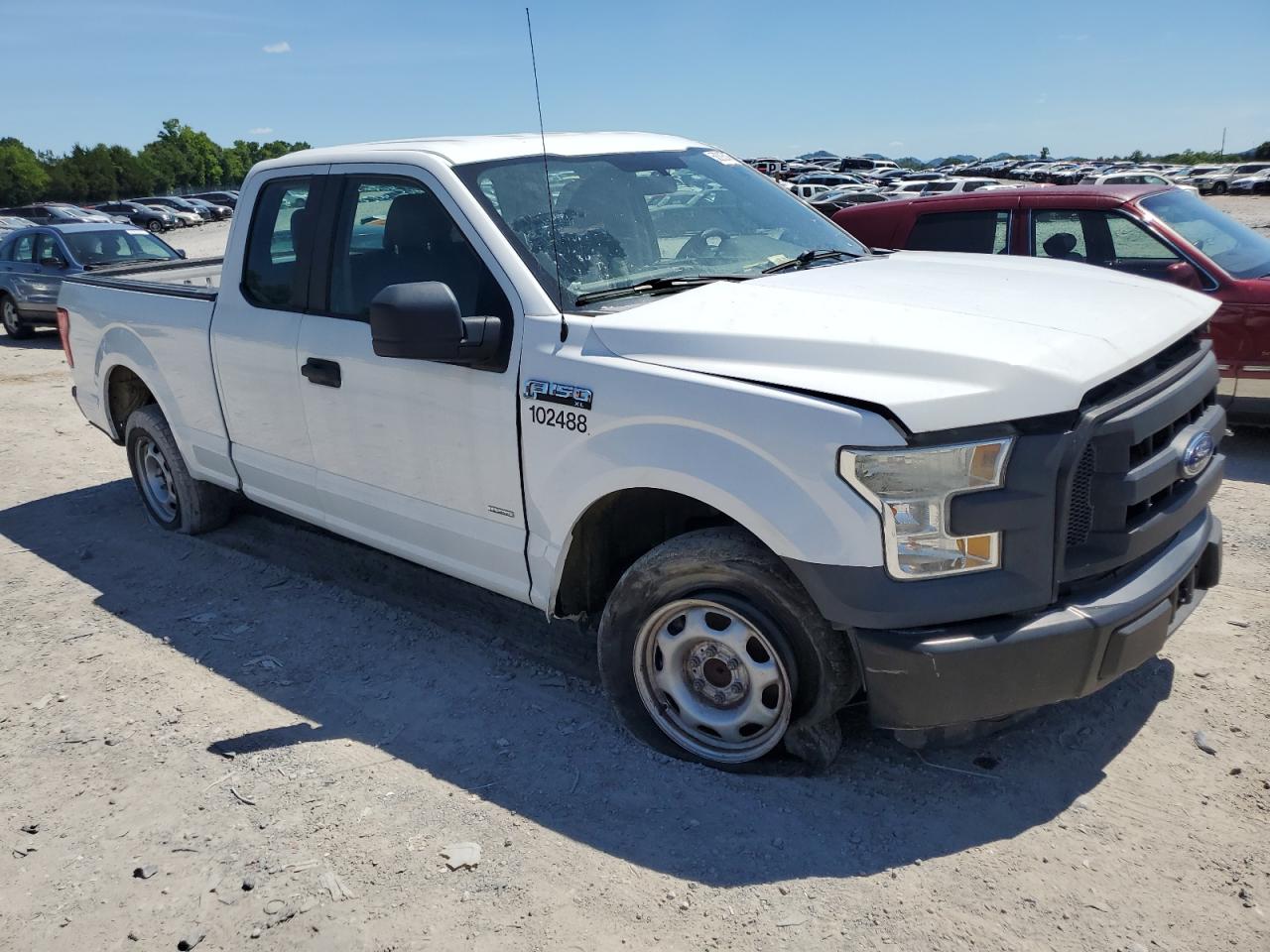 1FTEX1CP2GFC16343 2016 Ford F150 Super Cab