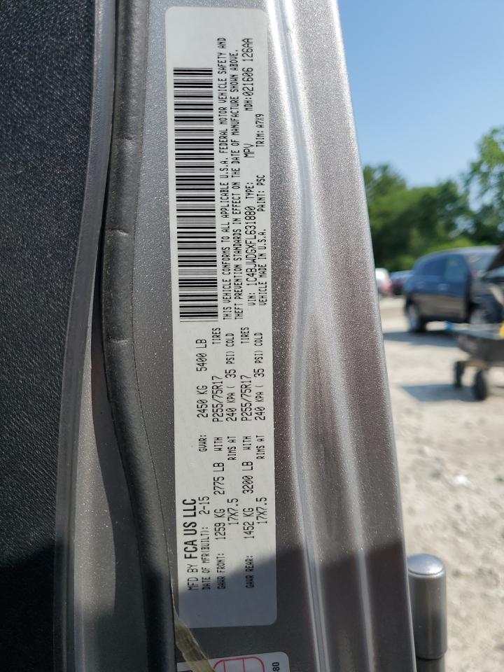 1C4BJWDGXFL631880 2015 Jeep Wrangler Unlimited Sport