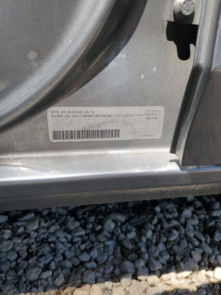 WAUBFAFL0BN005247 2011 Audi A4 Premium