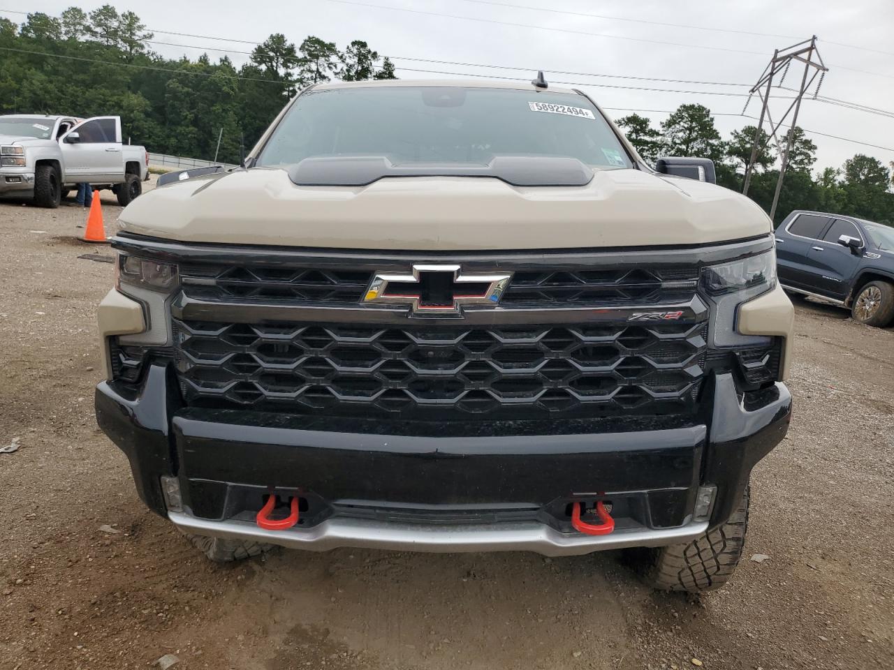 2023 Chevrolet Silverado K1500 Zr2 vin: 3GCUDHELXPG122961