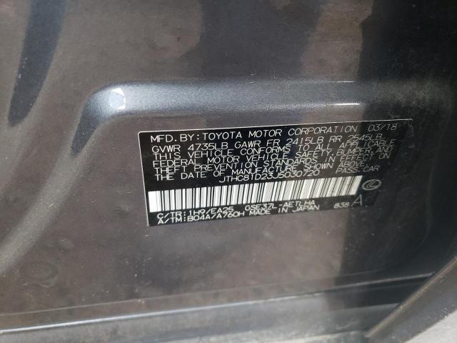 2018 LEXUS IS 300 - JTHC81D23J5030720