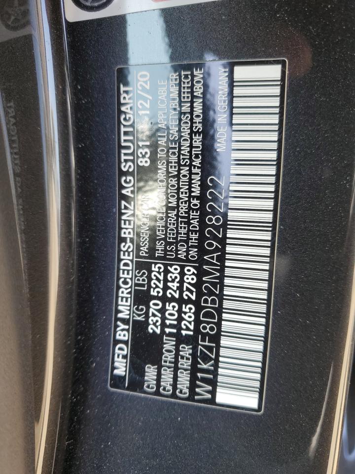 W1KZF8DB2MA928222 2021 Mercedes-Benz E 350