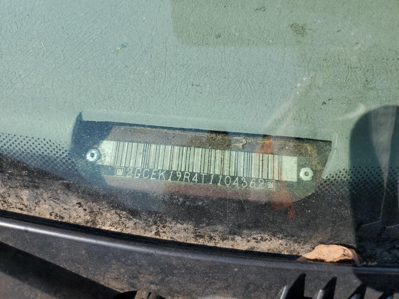 2GCEK19R4T1104362 1996 Chevrolet Gmt-400 K1500