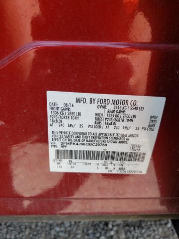 2FMPK4J98GBC29768 2016 FORD EDGE - Image 13