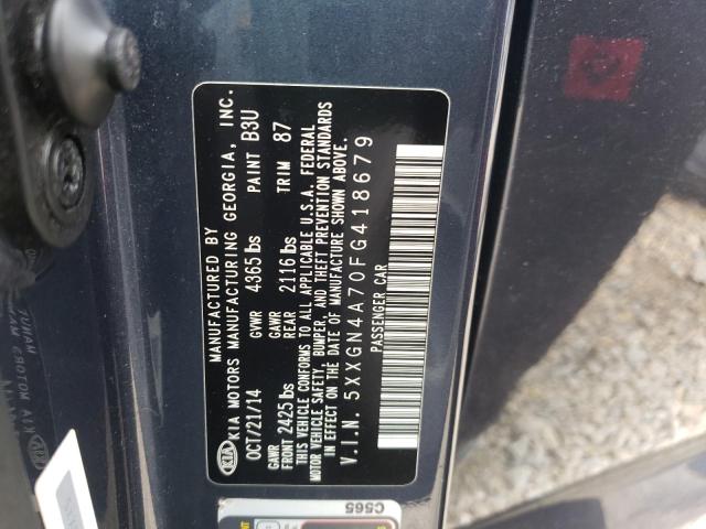 2015 Kia Optima Ex VIN: 5XXGN4A70FG418679 Lot: 59628844