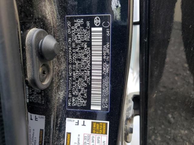 2021 Toyota Prius Le VIN: JTDL9MFU5M3025324 Lot: 58866914
