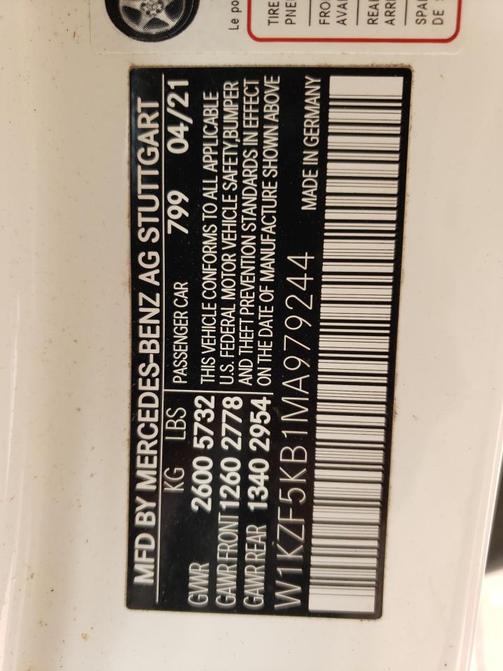 W1KZF5KB1MA979244 2021 Mercedes-Benz E 450 4Matic