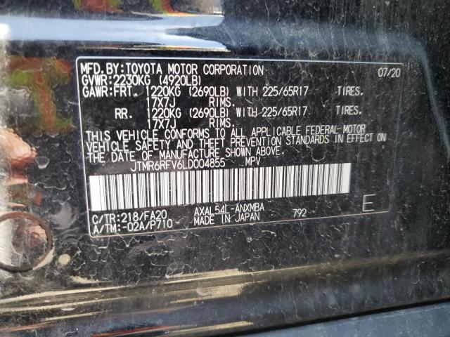 2020 TOYOTA RAV4 XLE - JTMR6RFV6LD004855