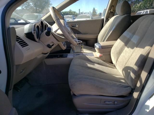 2006 Nissan Murano Sl VIN: JN8AZ08T86W400357 Lot: 59504904