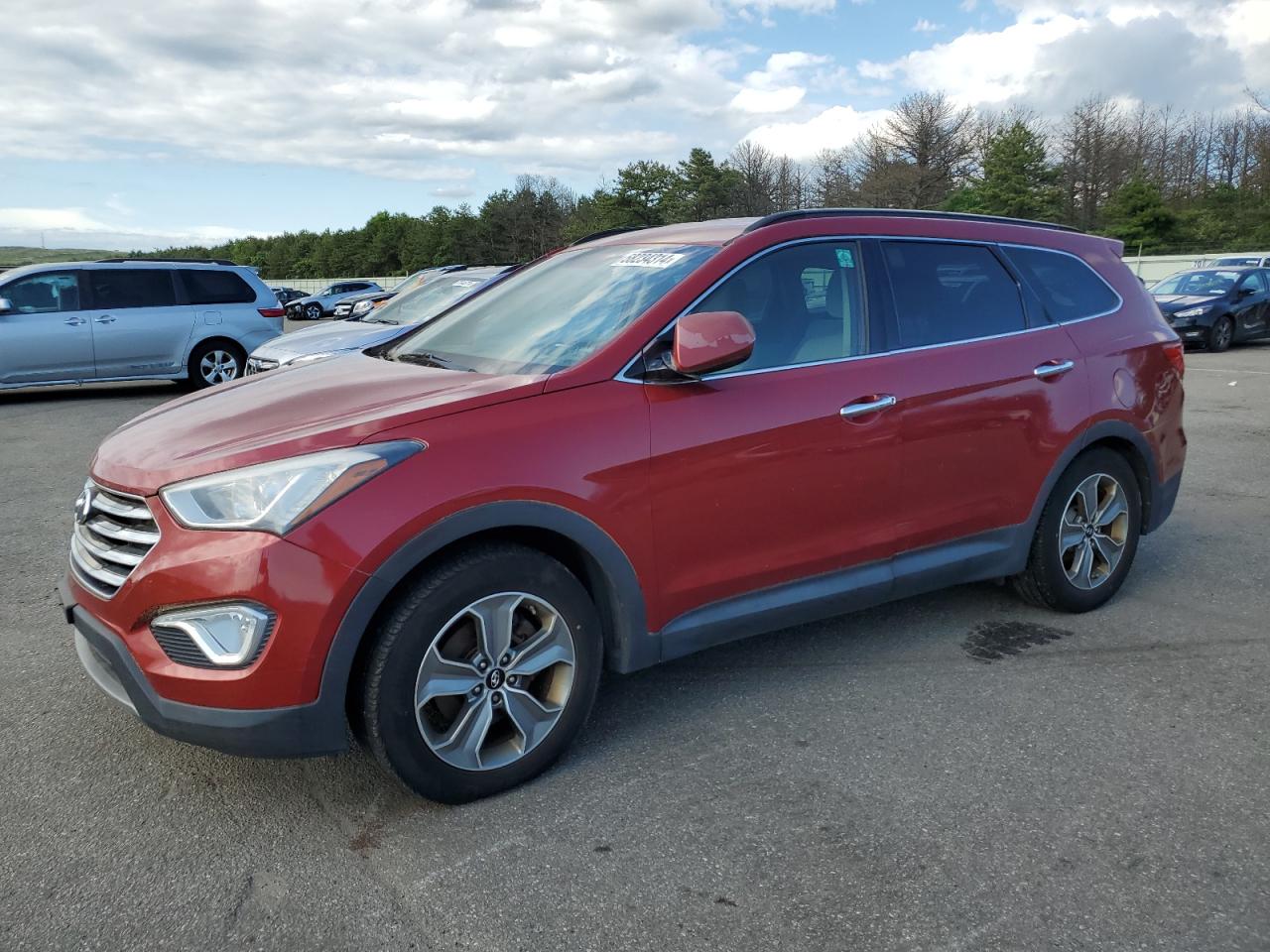 KM8SM4HF6DU029137 2013 Hyundai Santa Fe Gls