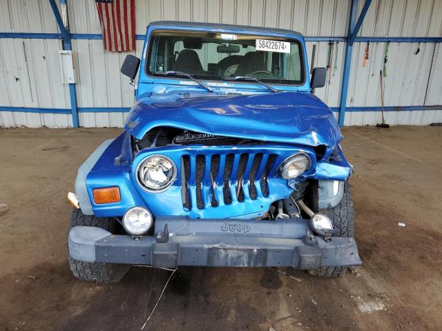 1999 Jeep Wrangler / Tj Sport VIN: 1J4FY19S6XP439499 Lot: 58422674