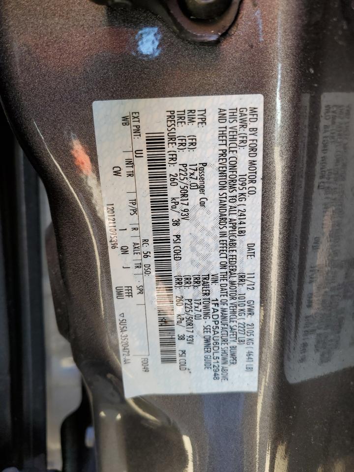 1FADP5AU6DL512948 2013 Ford C-Max Se