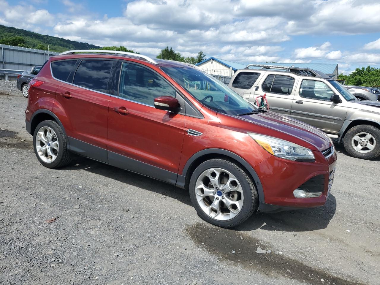 2014 Ford Escape Titanium vin: 1FMCU9J90EUB38281