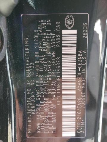 2023 TOYOTA CAMRY LE - 4T1C11AK0PU146378