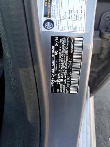 2014 Mercedes-Benz E 350 4Matic VIN: WDDHF8JB3EB022642 Lot: 59582234