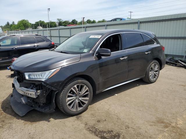 2017 Acura Mdx Technology VIN: 5FRYD4H54HB037305 Lot: 57292194