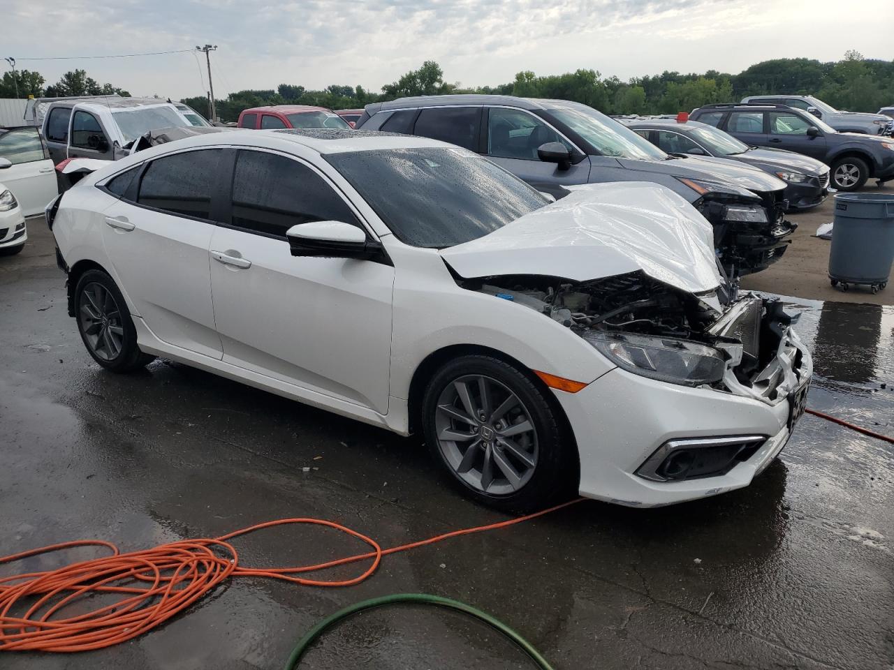 2019 Honda Civic Ex vin: 19XFC1F30KE200864