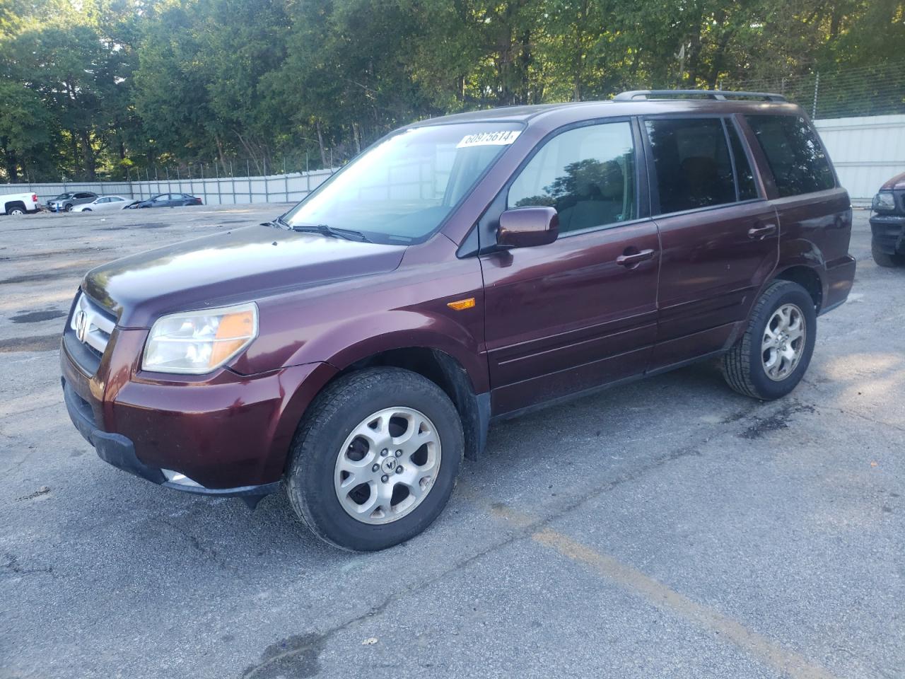 5FNYF28417B020953 2007 Honda Pilot Ex