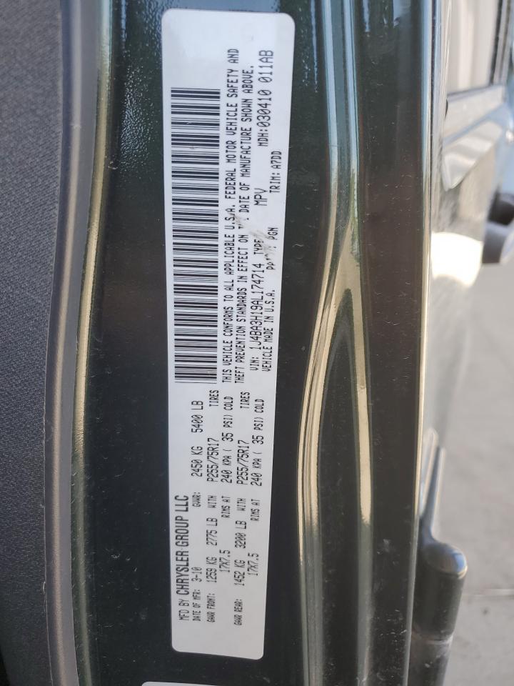 1J4BA3H19AL174714 2010 Jeep Wrangler Unlimited Sport