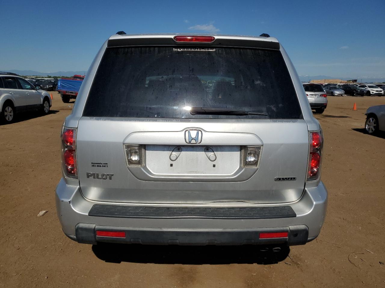 2HKYF18646H564391 2006 Honda Pilot Ex