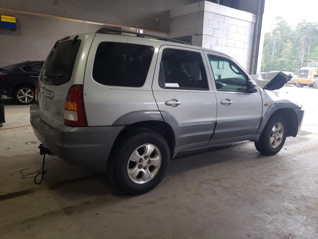 MAZDA TRIBUTE LX 2001 gray 4dr spor gas 4F2CU08141KM65160 photo #4