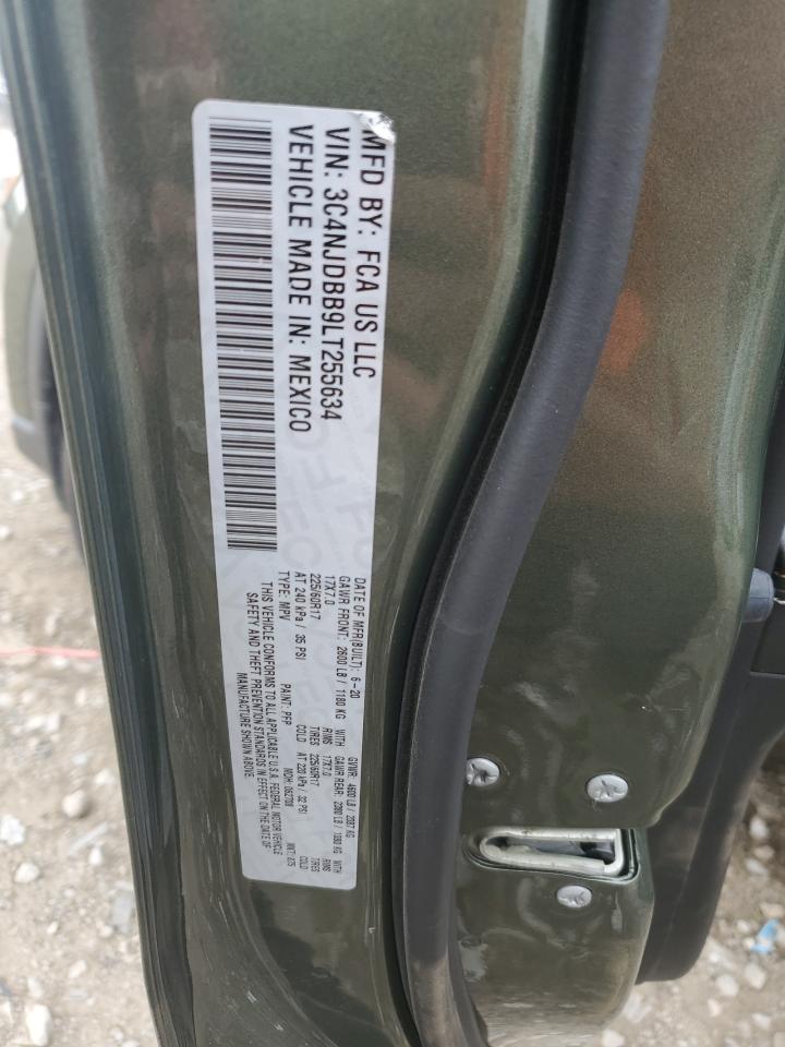 3C4NJDBB9LT255634 2020 Jeep Compass Latitude