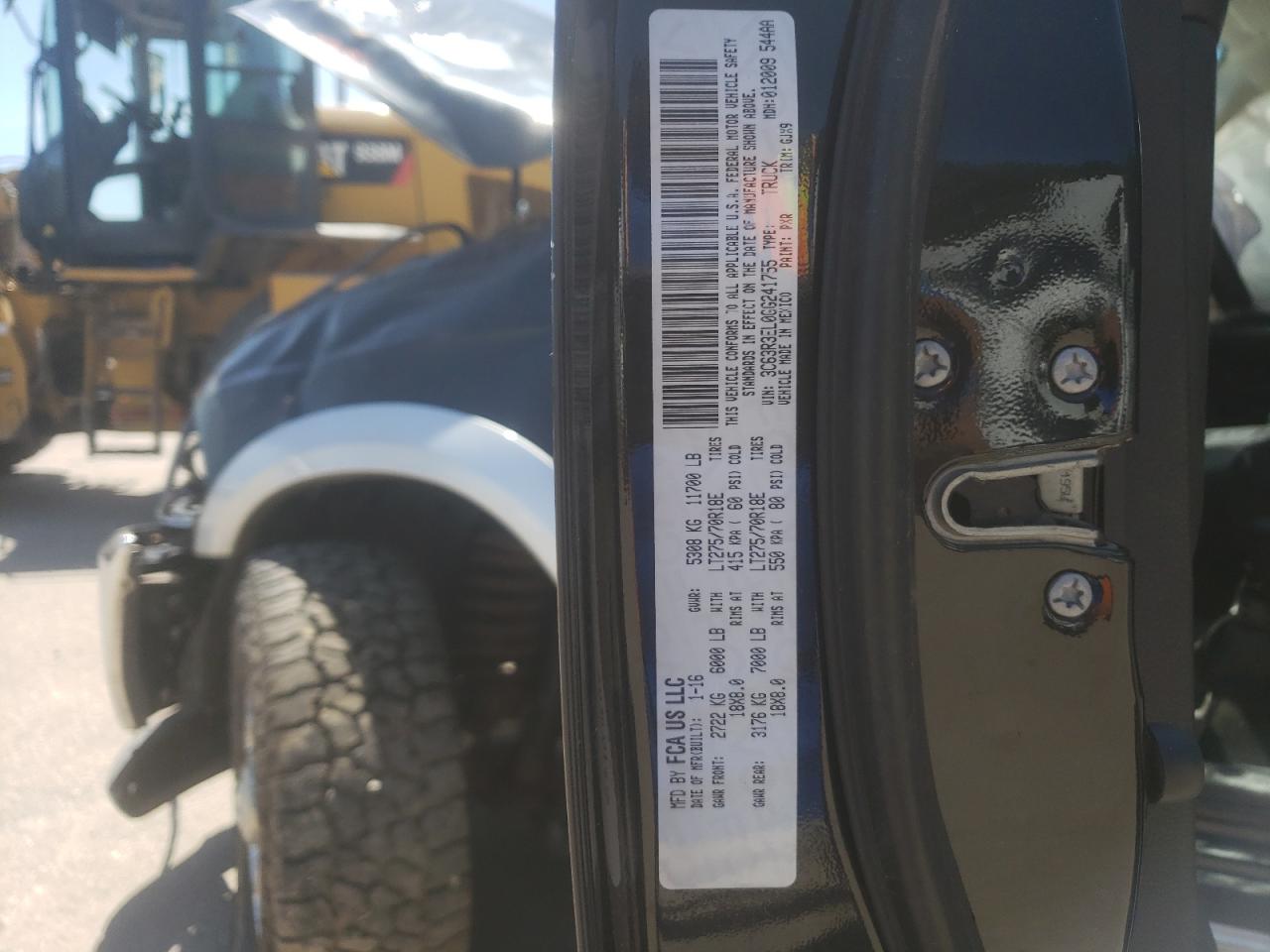 3C63R3EL0GG241755 2016 Ram 3500 Laramie