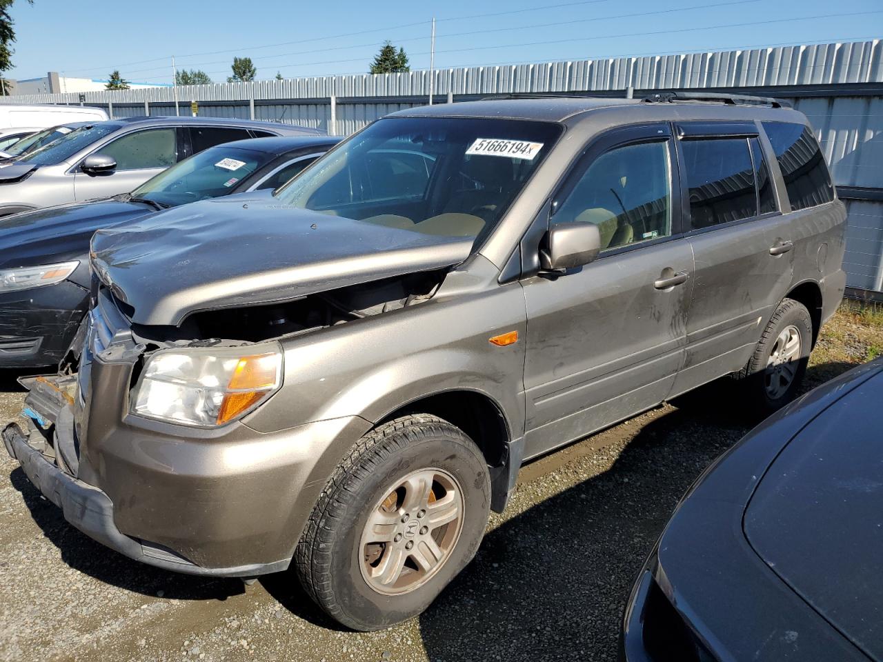 5FNYF182X8B006754 2008 Honda Pilot Vp