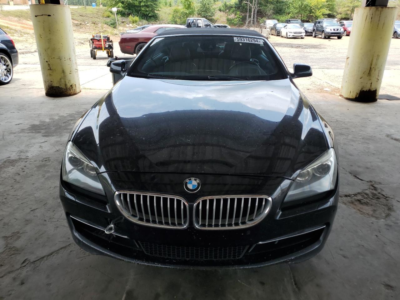 2012 BMW 650 I vin: WBALZ3C58CDL72241